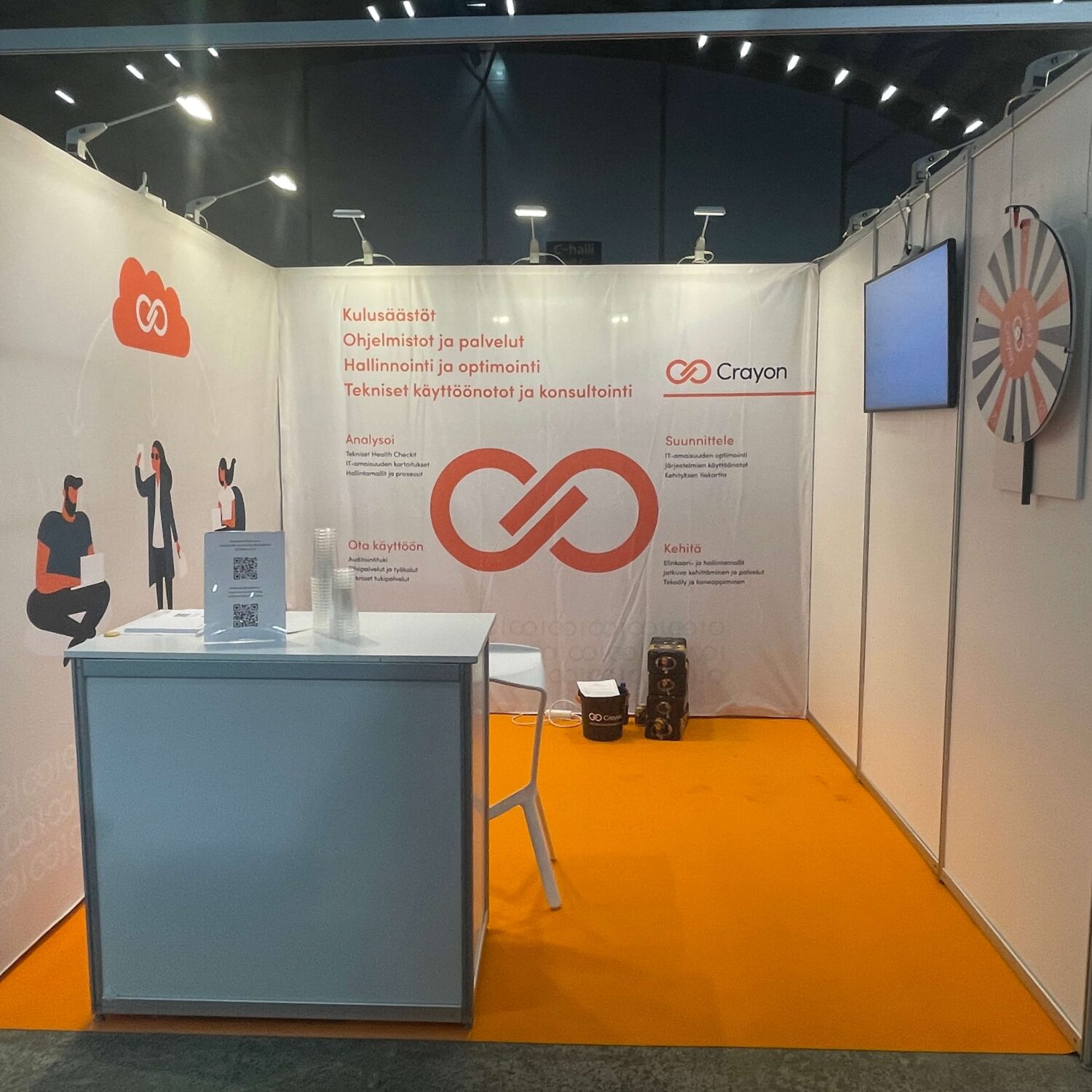 Onnenpyörä seinätaululla